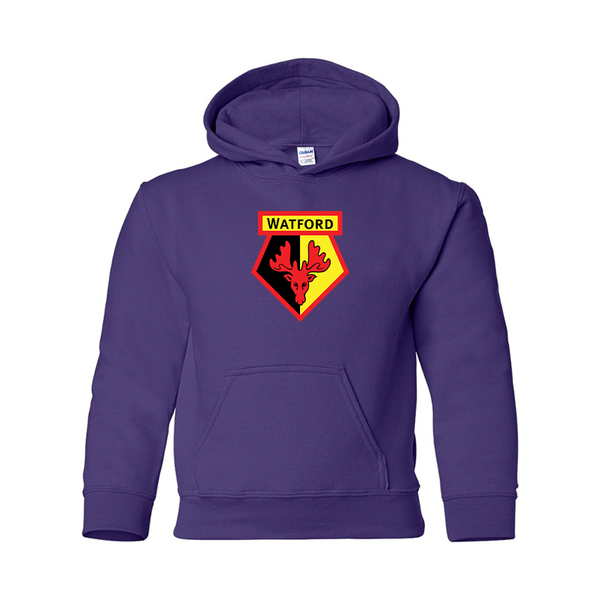 Youth  Watford Soccer  Gildan Heavy Blend  Hooded Sweatshirt