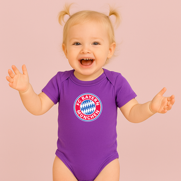 Baby F.C. Bayern Munchen Soccer Romper Onesie