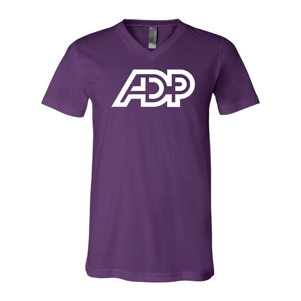 Men's ADP   BELLA + CANVAS - Jersey V-Neck T-Shirt