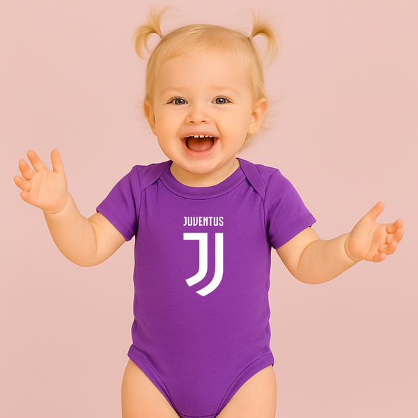 Baby Juventus Soccer Romper Onesie