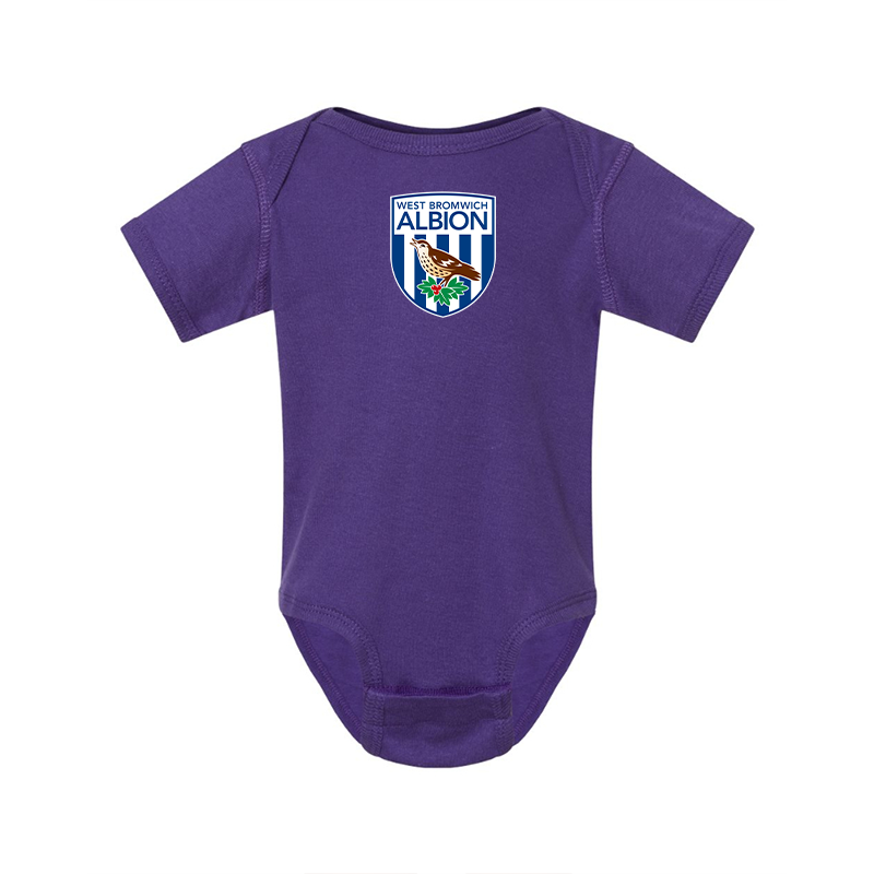 West Bromwich Albion Soccer  Baby Romper Onesie