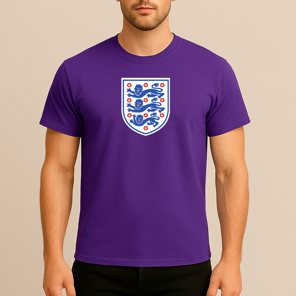 Men's England National Football Team Cotton T-Shirt