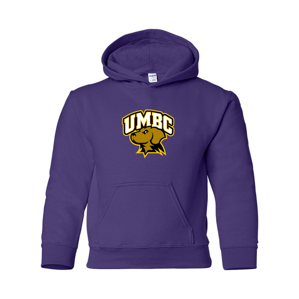 Youth  UMBC Retrievers Gildan Heavy Blend  Hooded Sweatshirt