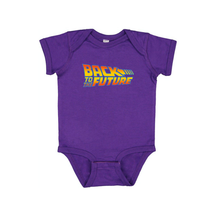 Back To The Future Movie Baby Romper Onesie