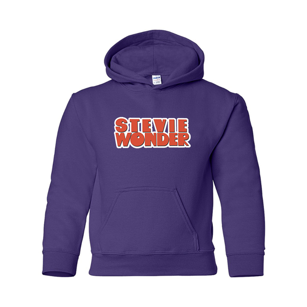 Youth  Stevie wonder Gildan Heavy Blend  Hooded Sweatshirt