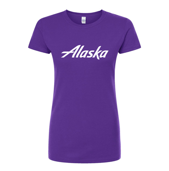Women’s Alaska Airline Round Neck T-Shirt