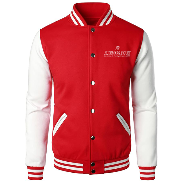 Men's Audemars-Piguet Varsity Baseball Jacket Cotton Blend Letterman Jackets