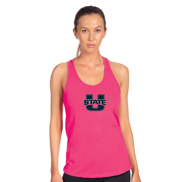 Women's Utah State Aggies   Next Level Ideal Racerback Tank