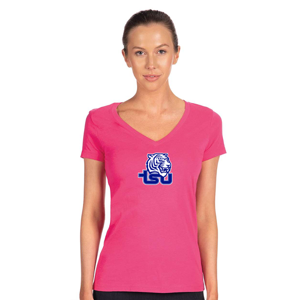 Women's Tennessee State Tigers  Next Level V-Neck T-Shirt