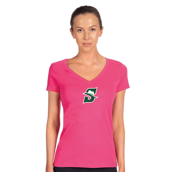 Women's Stetson Hatters  Next Level V-Neck T-Shirt