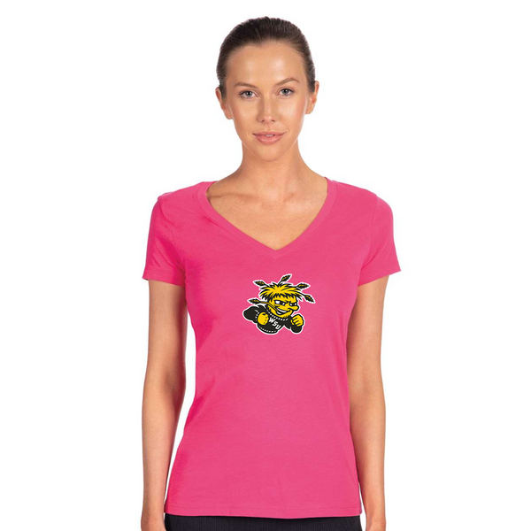 Women's Wichita State Shockers   Next Level V-Neck T-Shirt