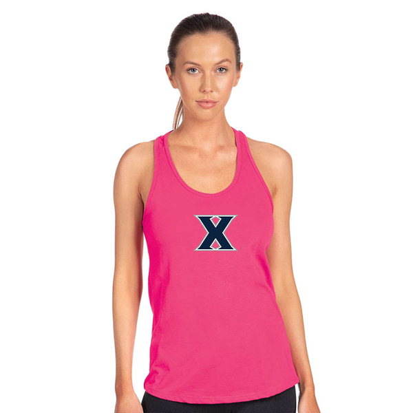 Women's Xavier Musketeers Next Level Ideal Racerback Tank