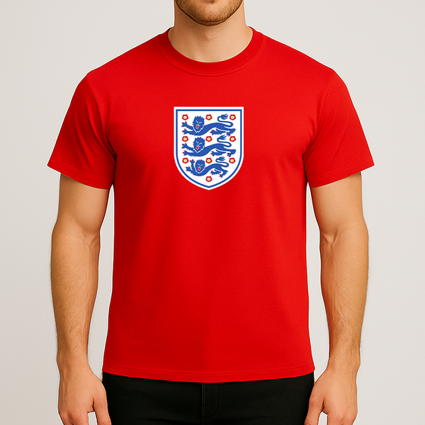 Men's England National Football Team Cotton T-Shirt