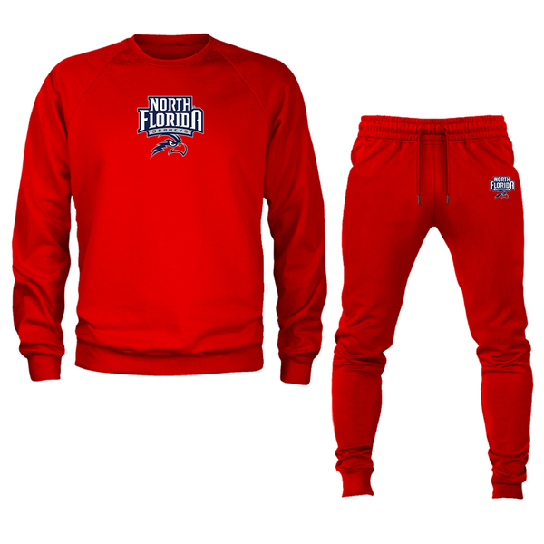 Men's  UNF Ospreys  Crewneck Sweatshirt Joggers Suit