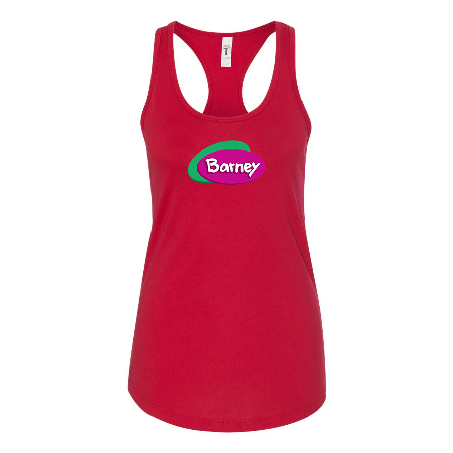 Women's Barney Show Racerback Tank Top