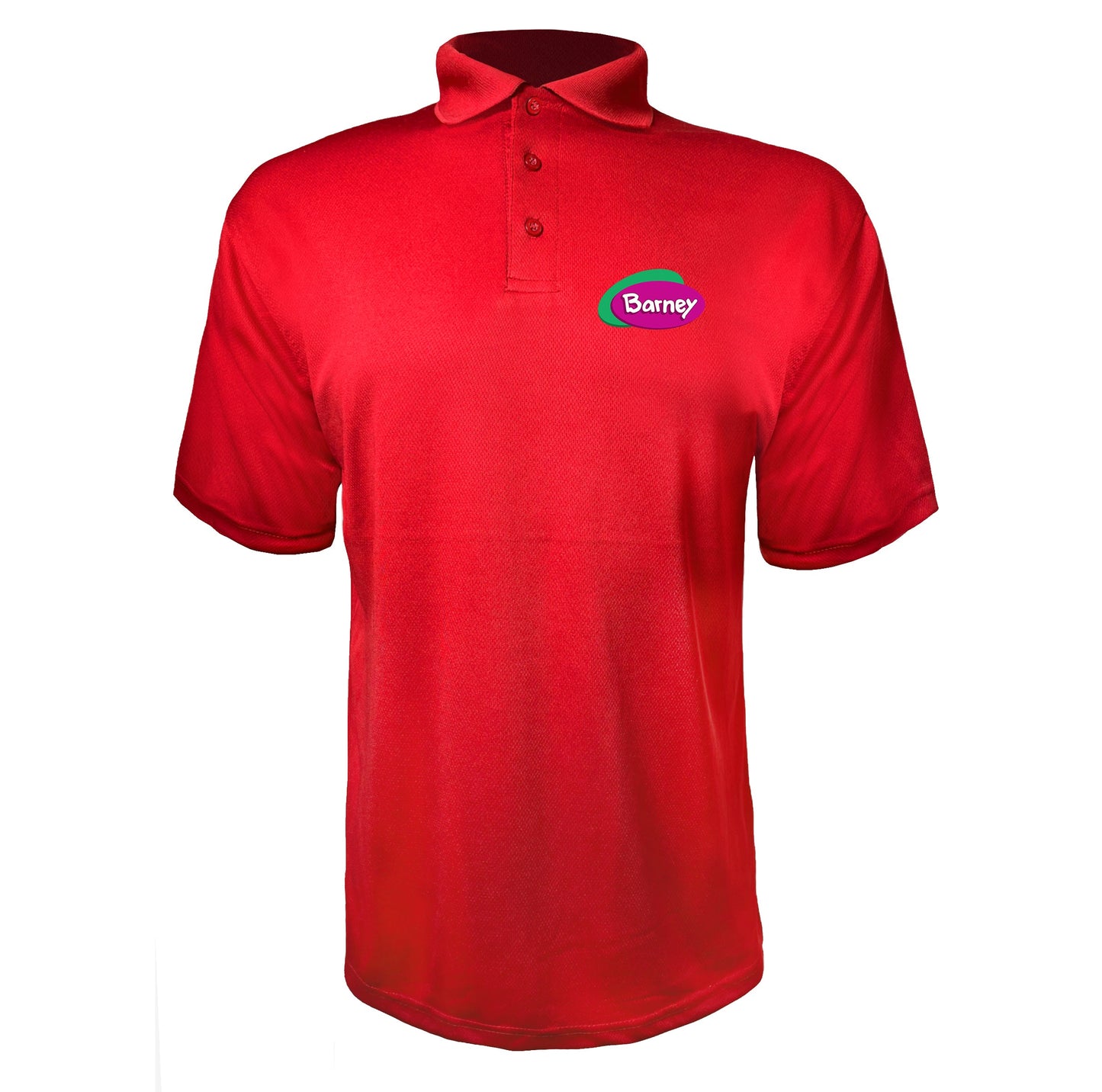 Men's Barney Show Polyester Polo