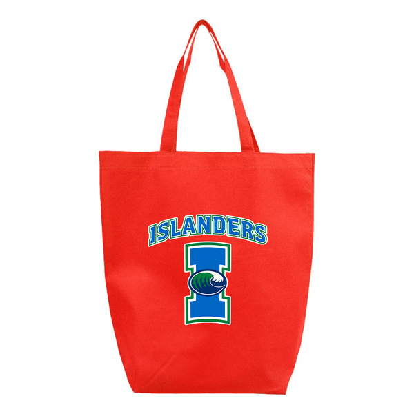 Texas AM CC Islanders  Q-Tees Non-Woven Gusset Bottom Tote