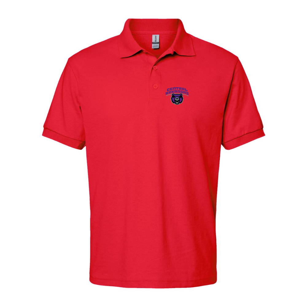 Men's Central Arkansas Bears Dry Blend Jersey Polo - Red