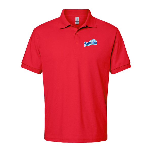 Men's Familia Logo Dry Blend Polo