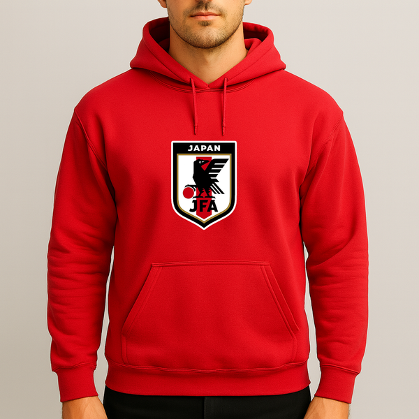 Men's Japan National Soccer Team Pullover Hoodie