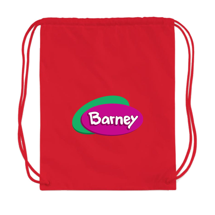 Barney Show Drawstring Bag