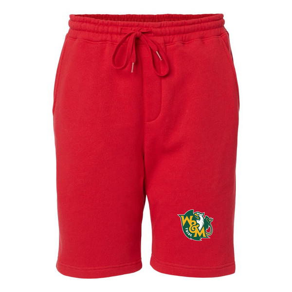 Men's  William and Mary Tribe  Independent Trading Co Midweight Fleece Shorts