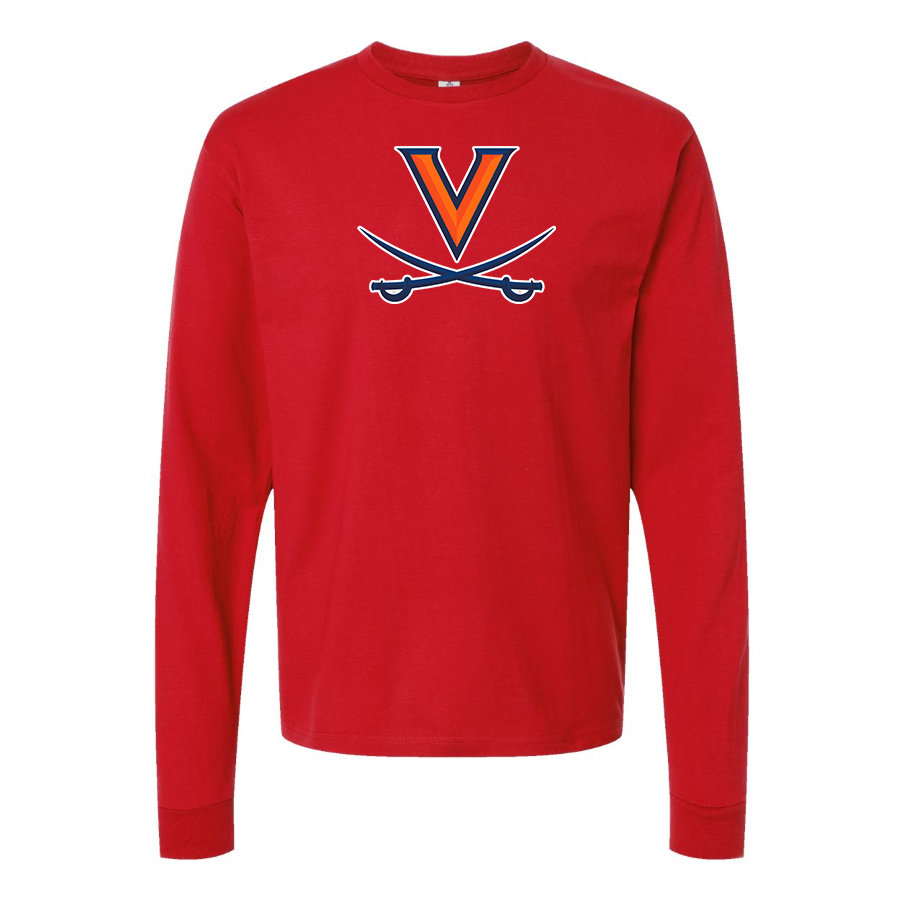 Men's Virginia Cavaliers  Long Sleeve T-Shirt