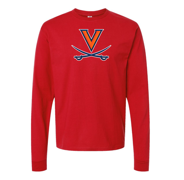 Men's Virginia Cavaliers  Long Sleeve T-Shirt