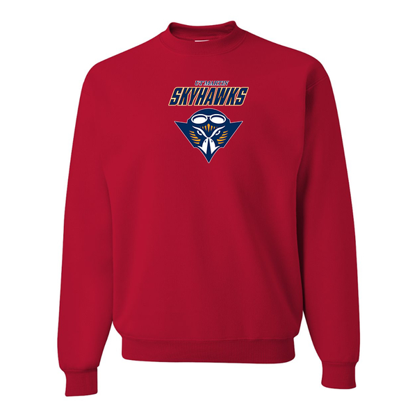 Men's Tennessee Martin Skyhawks  JERZEES NuBlend Crewneck Sweatshirt