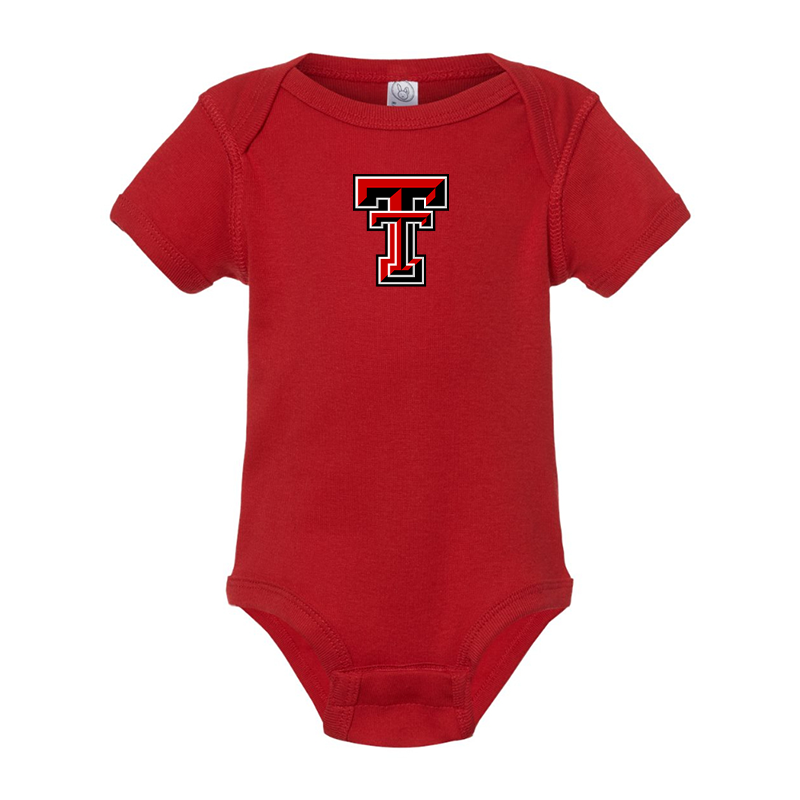 Texas Tech Red Raiders   Baby Romper Onesie