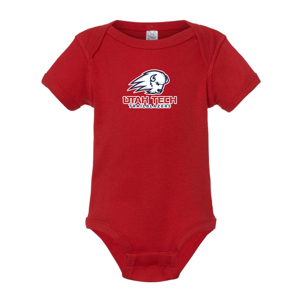 Utah Tech Trailblazers Baby Romper Onesie