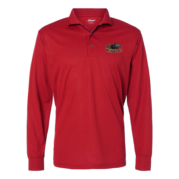 Wisconsin Milwaukee Panthers Paragon Prescott Long Sleeve Polo