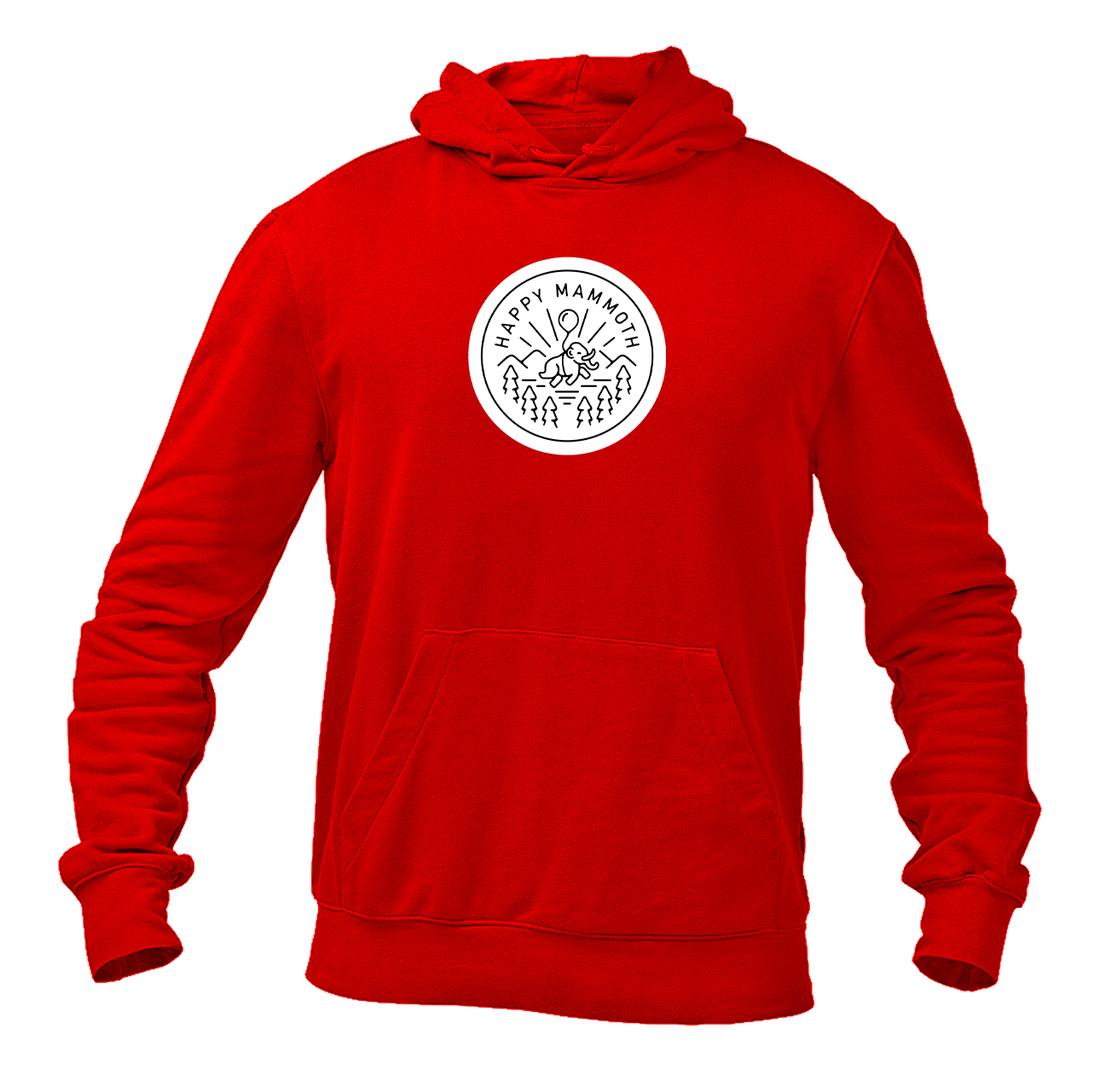 Men's Happy Mammoth Logo Pullover Hoodie