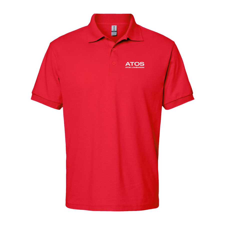 Men's Atos Lombardini Logo Dry Blend Polo