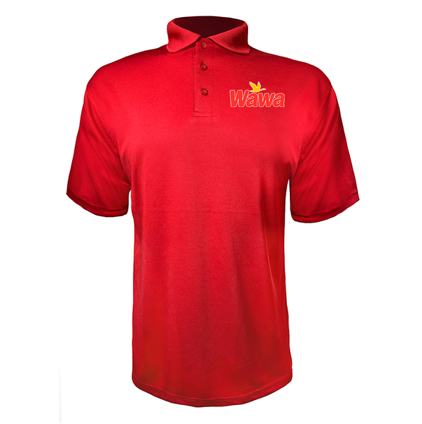 Men's Wawa Gas Station  Polyester Polo