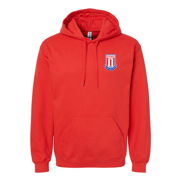 Men's Stoke City Soccer  Softstyle Midweight Hooded Sweatshirt