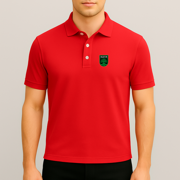 Men's Austin FC Dry Blend Polo