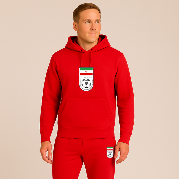 Men's Iran National Soccer Team Hoodie Joggers Set