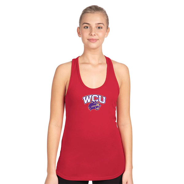 Women's Western Carolina CatamountsNext Level Ideal Racerback Tank