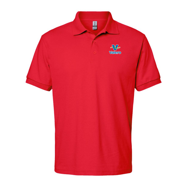 Men's  Valero Gas Station Gildan Dry Blend Jersey Polo