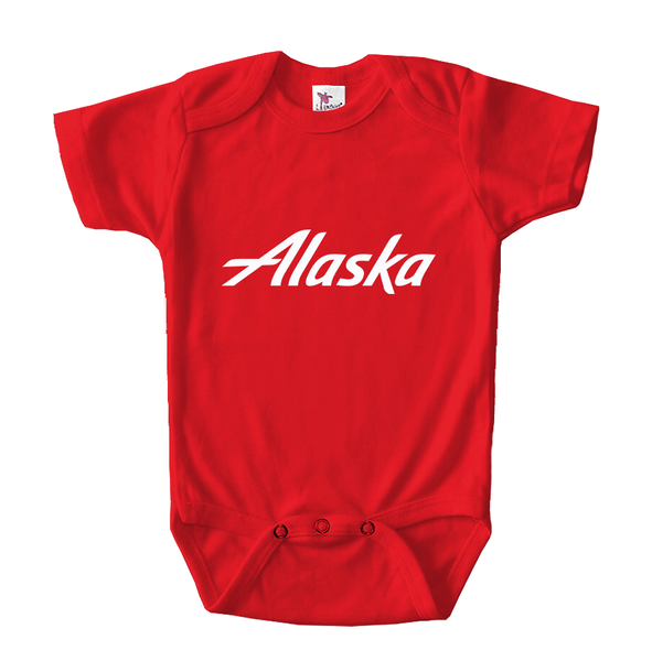 Alaska Airline Baby Romper Onesie
