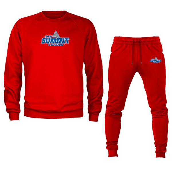 Men's The Summit League Crewneck Sweatshirt Joggers Suit