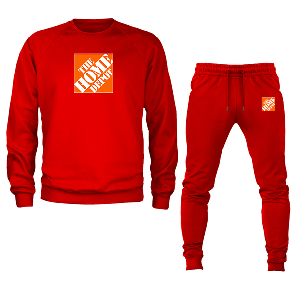 Men's The Home Depot Crewneck Sweatshirt Joggers Suit