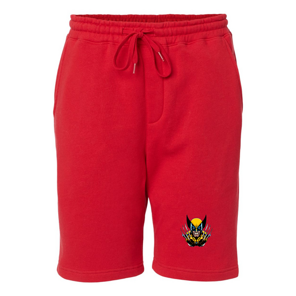 Men's  Wolverine 2025 Art   Independent Trading Co Midweight Fleece Shorts