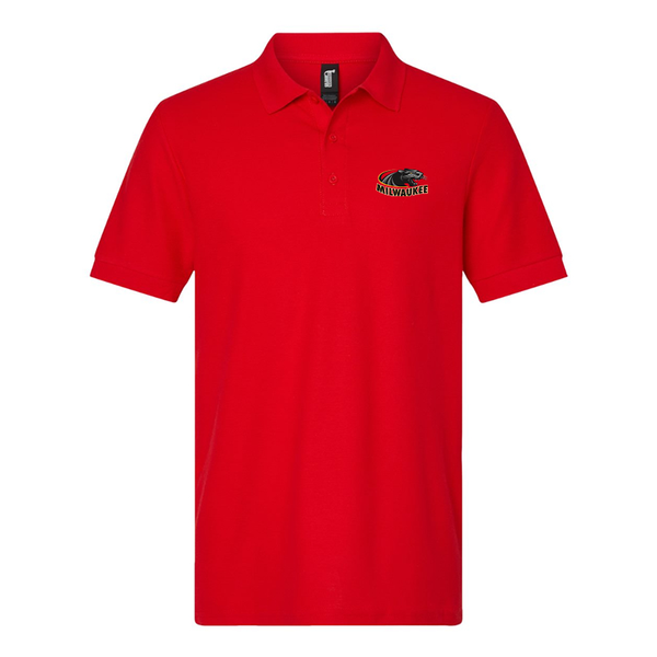 Men's Wisconsin Milwaukee Panthers Gildan Hammer Pique Polo