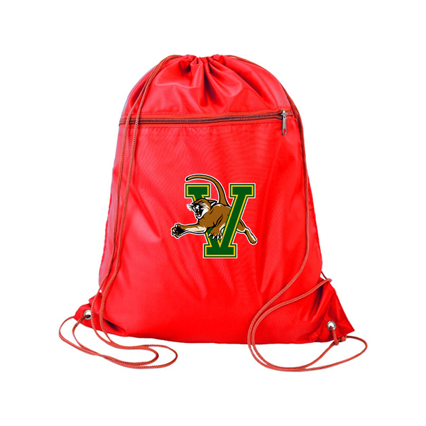 Vermont Catamounts Q-Tees - Polyester Cinchpack