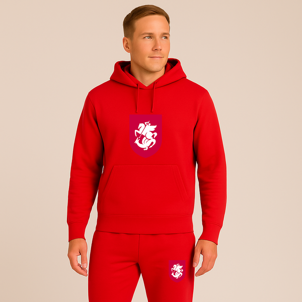 Men's Georgia National Soccer Team Hoodie Joggers Set