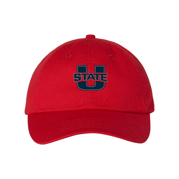 Utah State Aggies Valucap Adult Bio-Washed Classic Dad Hat