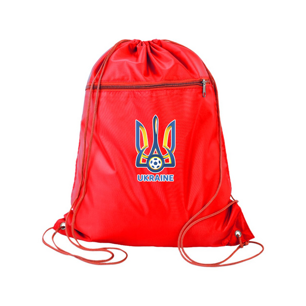 Ukraine National Football Soccer Team Q-Tees - Polyester Cinchpack