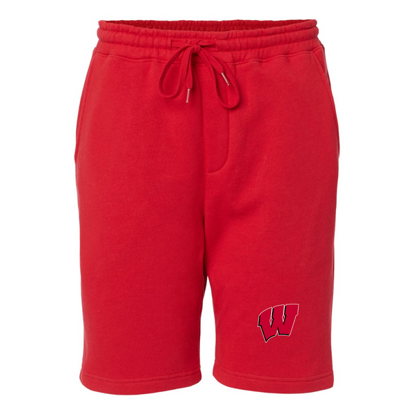 Men's Wisconsin Badgers Independent Trading Co Midweight Fleece Shorts